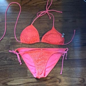AE Pink String Bikini